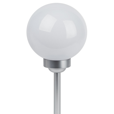 Светильник садовый Шар, на солнечной батарее,RGB,2LED, 20x2062 см, Б0057656