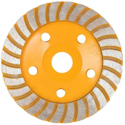 Чашка алмазная Вихрь зачистная, 125 мм, Турбо (73/10/3/9)