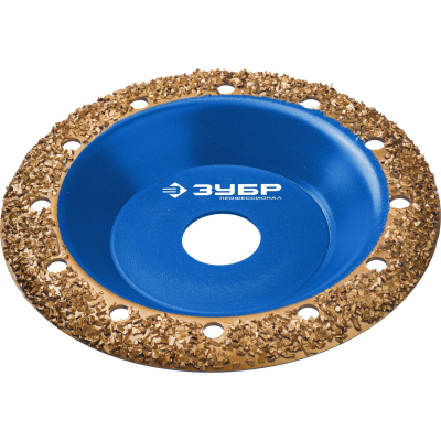Чашка обдирочно-шлифовальная плоская ЗУБР Профи №2, ВК8, d125мм (33430-2)