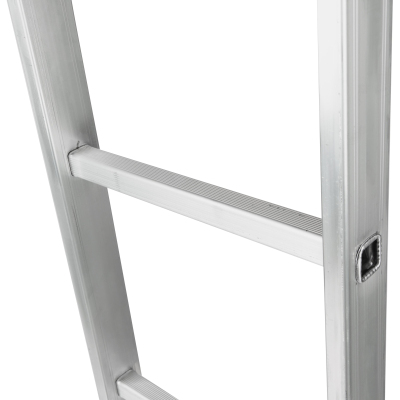 Лестница трехсекционная алюминиевая 3х8 ступеней TOPFORT