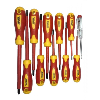 Набор отверток диэлектрических до 1000V 11 предметов BERGER BG1066