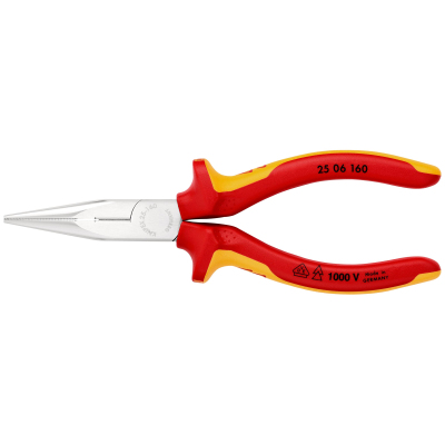 Длинногубцы VDE L-160 мм KNIPEX KN-2506160