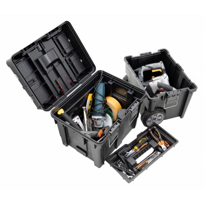 Ящик для инструментов 45х35х65см, PATROL Wheelbox HD Compact Logic