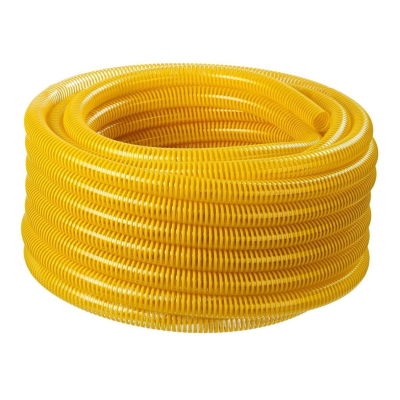 Шланг напорно-всасывающий со спиралью ПВХ, 10 атм, 19мм х 15м ЗУБР