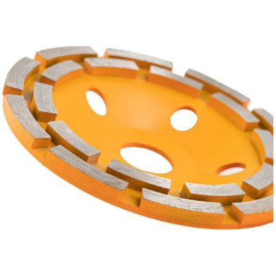 Чашка алмазная Вихрь зачистная, 125 мм, двухрядная (73/10/3/6)