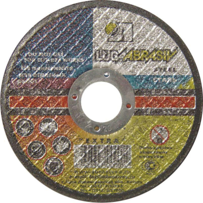 Диск зачистной по металлу ЛУГА d230х6х22.2мм, А24, EXTRA (73425)