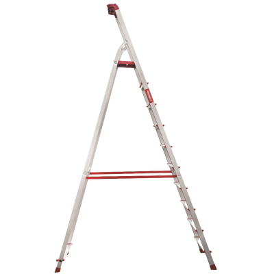 Стремянка алюминиевая усиленная 225 кг 10 ступеней, пл. лоток Новая Высота