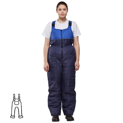 Полукомбинезон рабочий зимний жен. з07-ПК дюспо (44-46) 170-176