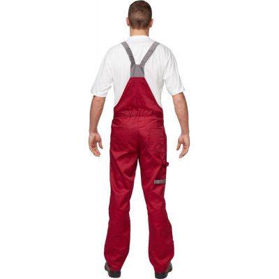 Костюм рабочий летний мужской Универсал-КПК бордо/сер р.56-58/182-188