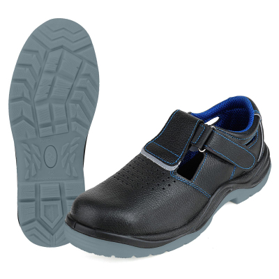 Полуботинки с перфорацией (сандалии) рабочие (мод.21Т) с мет/поднос (р.45)