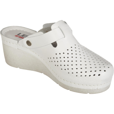 Сабо Leon белые (мод. MED1000), р. 39