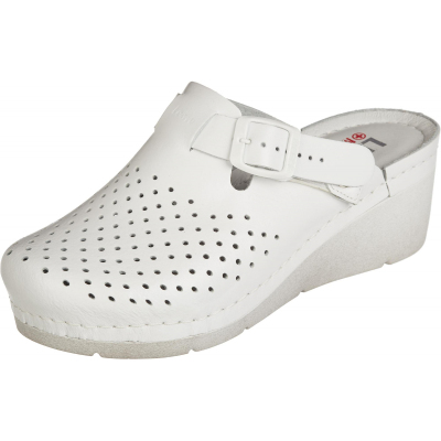 Сабо Leon белые (мод. MED1000), р. 40