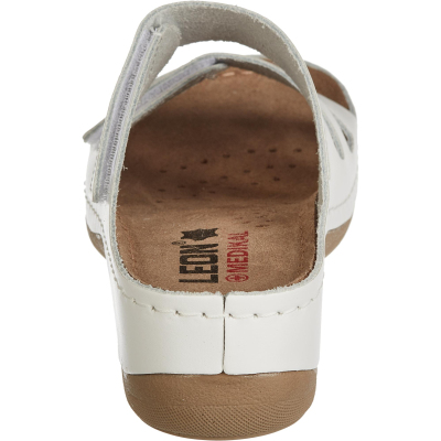 Сабо Leon белые (мод. MED906), р. 38