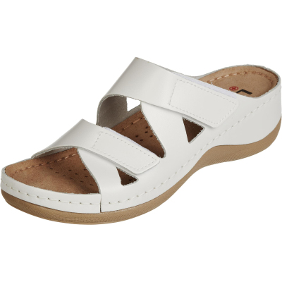 Сабо Leon белые (мод. MED906), р. 40