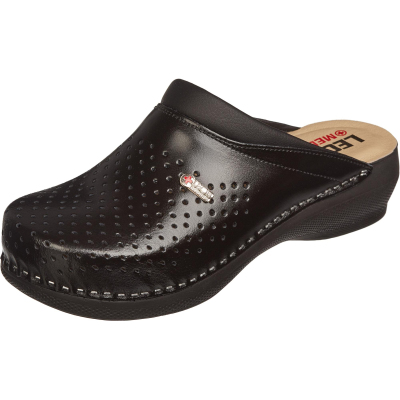 Сабо Leon черные (мод. MED100), р. 41