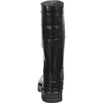 Сапоги мужские цв.черный мод. 155 (р.46) ПВХ с мет. подноском