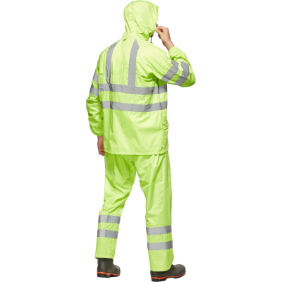 Костюм сигнальный непромокаемый ПВХ Тайфун лим.СОП 48-50/182-188