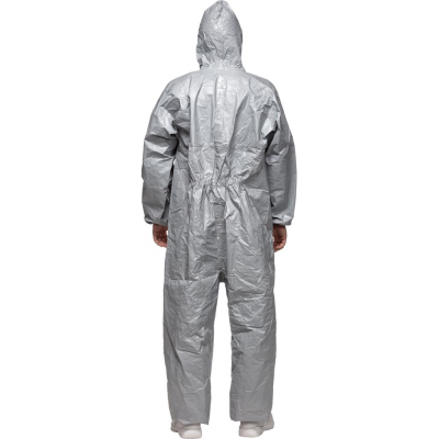 Комбинезон одноразовый защитный Тайкем 6000 F цвет СЕРЫЙ р.M (44)