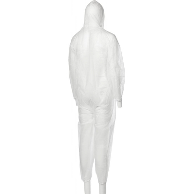 Комбинезон одноразовый Каспер, белый, 40 г/м2, р-р ХХХL 1 шт/уп
