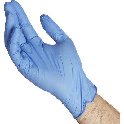 Перчатки одноразовые нитрил, н/о, н/с, (Violet Blue) L, 50 п/уп