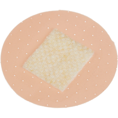 Перевяз. ср-ва Лейкопластырь бакт. 2,2см круг полимерный телесный1000шт/уп