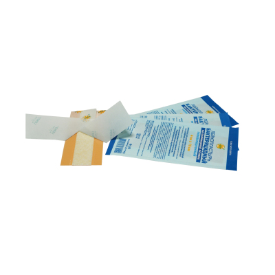 Перевяз. ср-ва Лейкопластырь бакт. 4х10см полимерный Leiko 100шт/уп