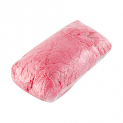 Бахилы н/с, п/э Стандарт гладкие 2,1г, АРТ25, красные 50пар/уп