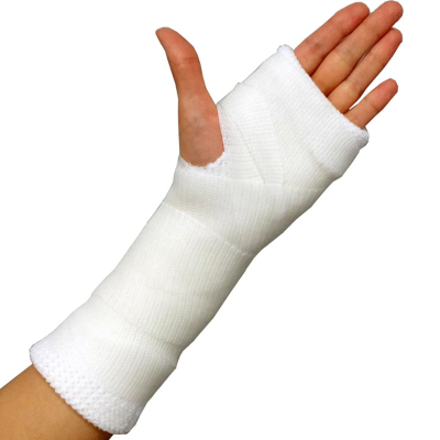 Бинт полимерный, ортопед, стекловолокно, 5смх1,8м Alfacast 2, белый