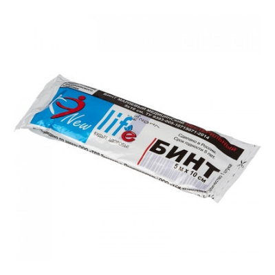 Перевяз. ср-ва Бинт нестер. 5мх10см, Life пл.32г ТУ6498/8
