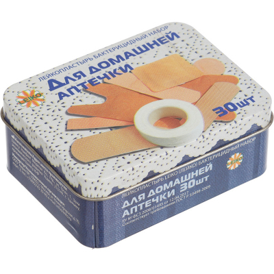 Набор лейкопластырей Для домашней аптечки №30