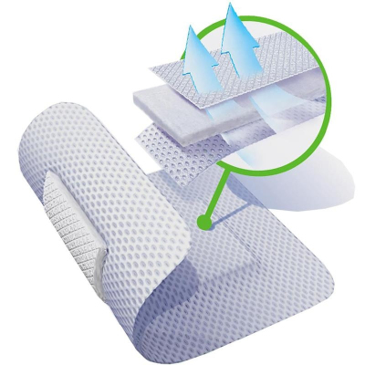 Перевяз. ср-ва Пластырь-повязка неткан основа впит подушка 15x10см 25шт/уп