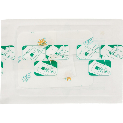 Перевяз. ср-ва Пластырь-повязка IV д/катетеров 2 сорб подуш-ки 6x8см