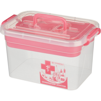 Контейнер для аптечки ДОМАШНИЙ ДОКТОР 6,5л 310x200x180мм