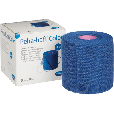 Перевяз. ср-ва Бинт самофикс эласт 20 м х 8 см синий PEHA-HAFT  3000230
