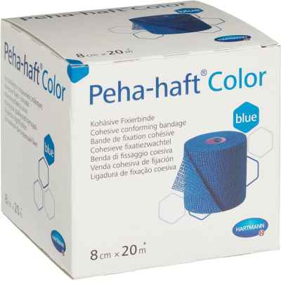 Перевяз. ср-ва Бинт самофикс эласт 20 м х 8 см синий PEHA-HAFT  3000230