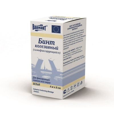 Перевяз. ср-ва Бинт самофикс эласт 4м х 8см Вариант