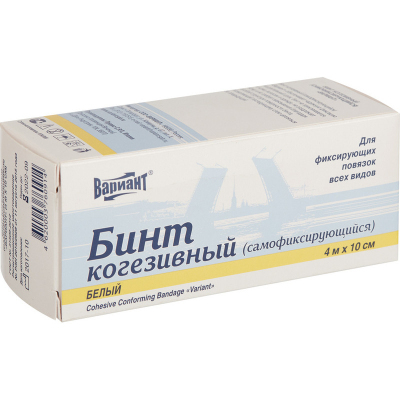 Перевяз. ср-ва Бинт самофикс эласт 4м х10см Вариант