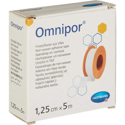 Перевяз. ср-ва Лейкопластырь 1,25х5м н/тканный белый OMNIPOR 9004362