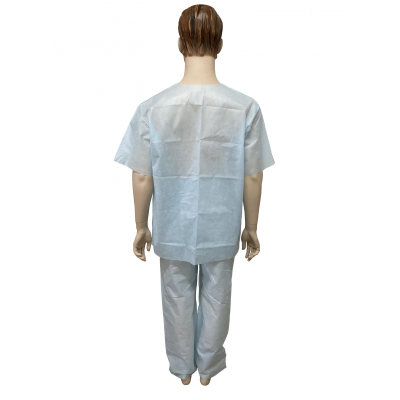 Костюм мед. хирургич.н/с (рубаш.,брюки), спанбонд р.56-58 пл.42