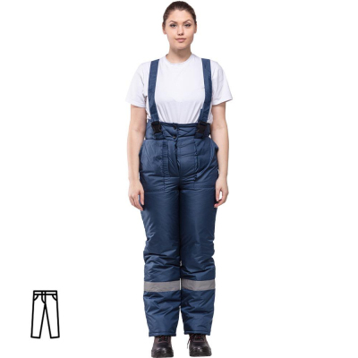 Брюки рабочие зимние жен. з07-БР дюспо (44-46) 158-164