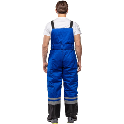 Костюм рабочий зимний з39-КБР черный/вас (р.48-50) 170-176 арт.Валькирия