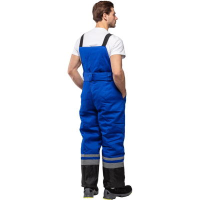 Костюм рабочий зимний з39-КБР черный/вас (р.60-62) 170-176 арт.Валькирия