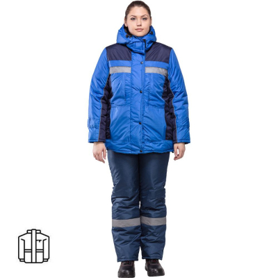 Куртка рабочая зимняя женская з07-КУ дюспо (56-58) 158-164