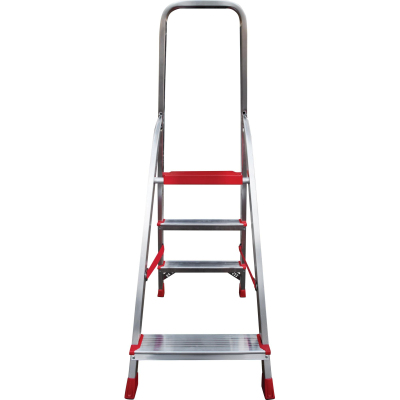 Стремянка алюминиевая усиленная 225 кг 3 ступени, Новая Высота