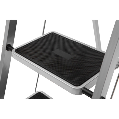 Стремянка стальная 2 широкие ступени с ковриком Zalger (511-2)