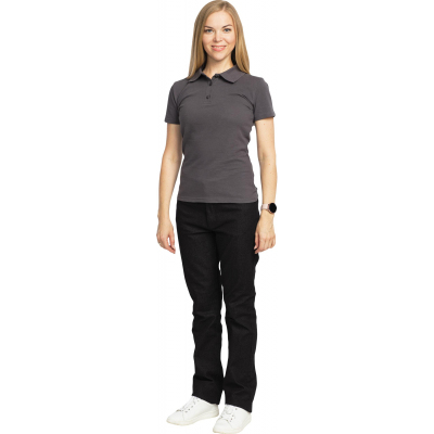 Трикотаж Рубашка Поло жен.серый XL