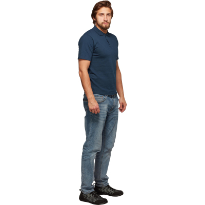 Трикотаж Рубашка Поло муж.синий XL