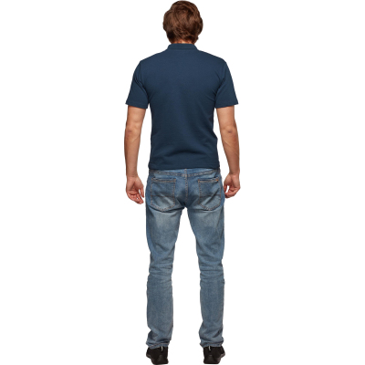 Трикотаж Рубашка Поло муж.синий XL