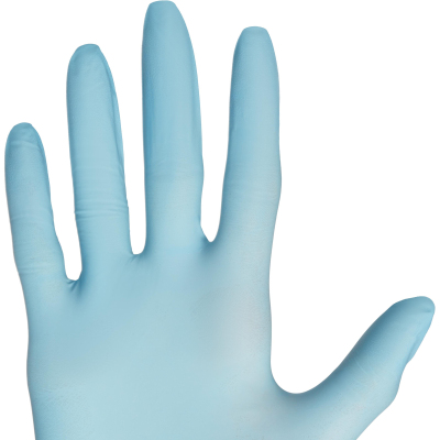 Перчатки одноразовые Hongray нитр неопудр. текстурир. голуб р.S 100шт/уп,ПС