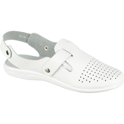 Сабо женские АЛМИ (арт. 43204-09900 (6318-012101)) Лариса, белые, р.35